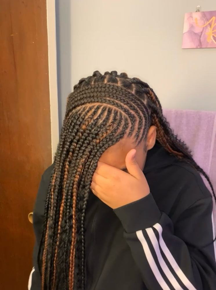 Lemonade Knotless Braids small