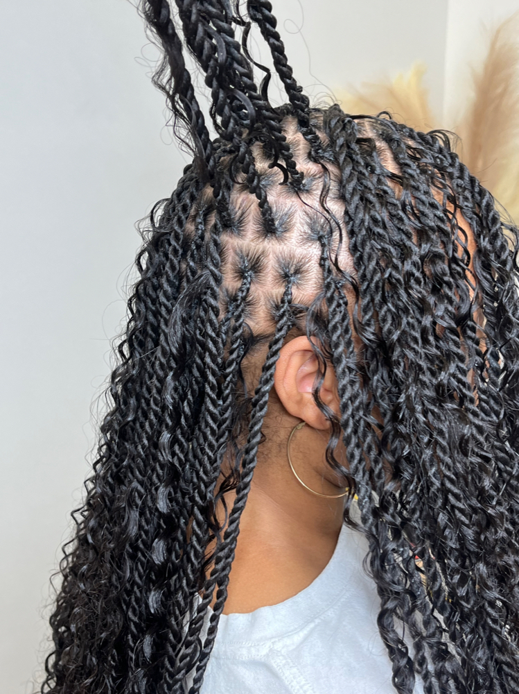 Knotless Boho Twist