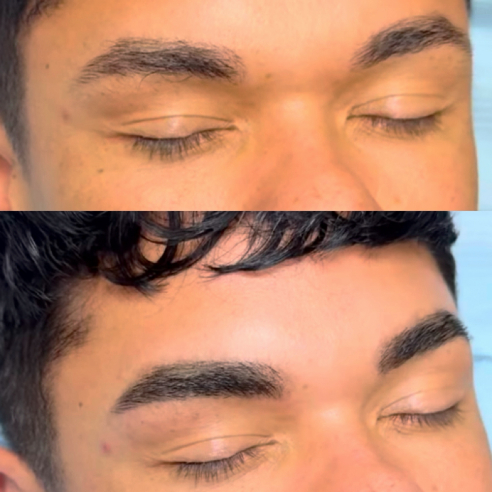 Brow clean up + tint at Face by Isaac in Austin, TX
