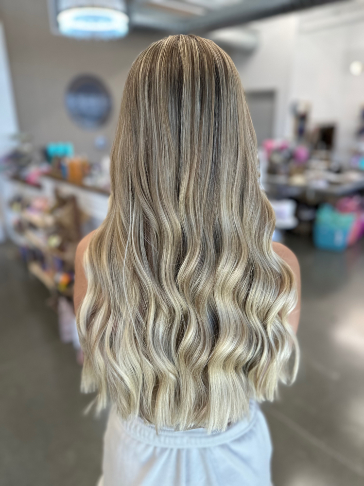 Full Highlight + Grey Coverage at Goldn Hair Lounge-Kiley LeClere in Huntingburg, IN