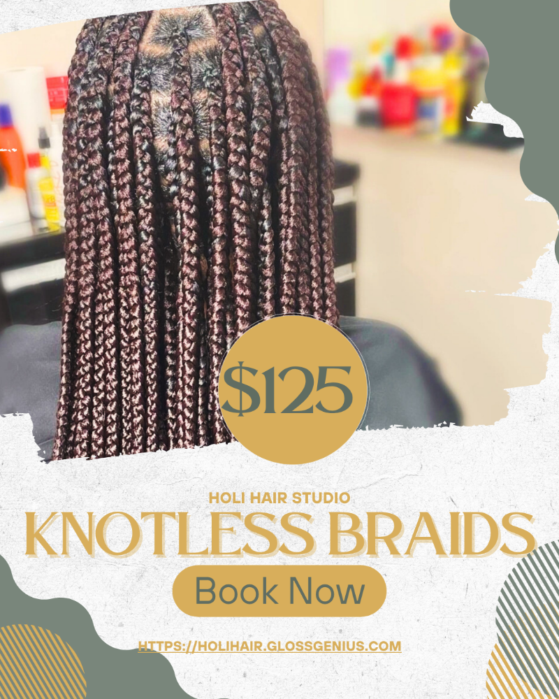 MEDIUM KNOTLESS BRAIDS SPECIAL