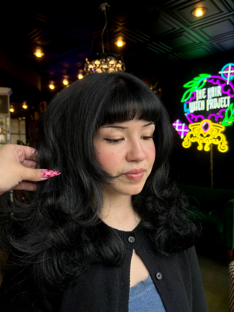 Haircut + Deep conditioning