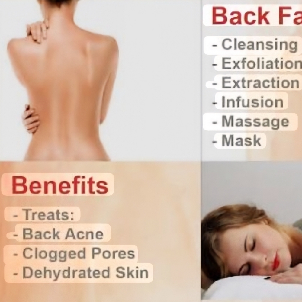 Back Facial at Bare or Beat in Fayetteville, NC
