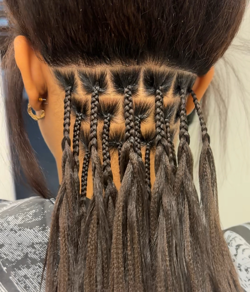 Knotless Install at Modern Aesthetics Studios in Oakbrook Terrace, IL