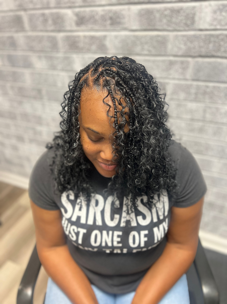 Boho Bob Knotless at HairArtish in Greensboro, NC