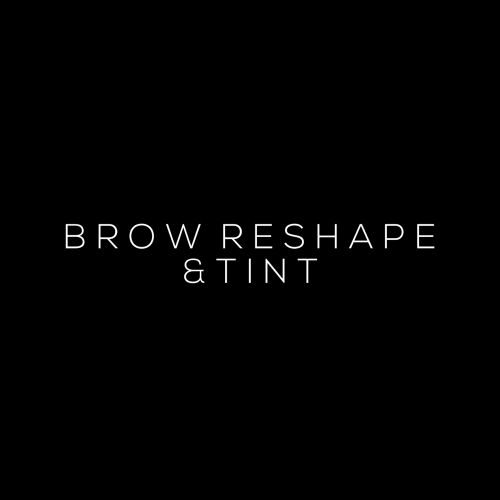 Brow Reshape + Tint