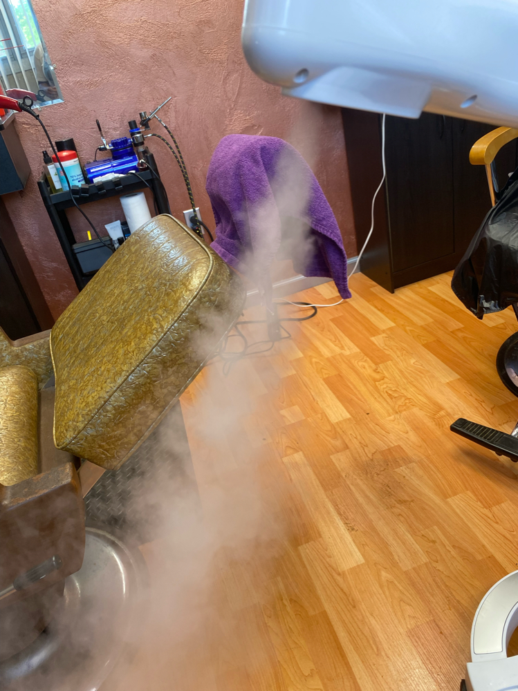 Scalp Steam Treatment