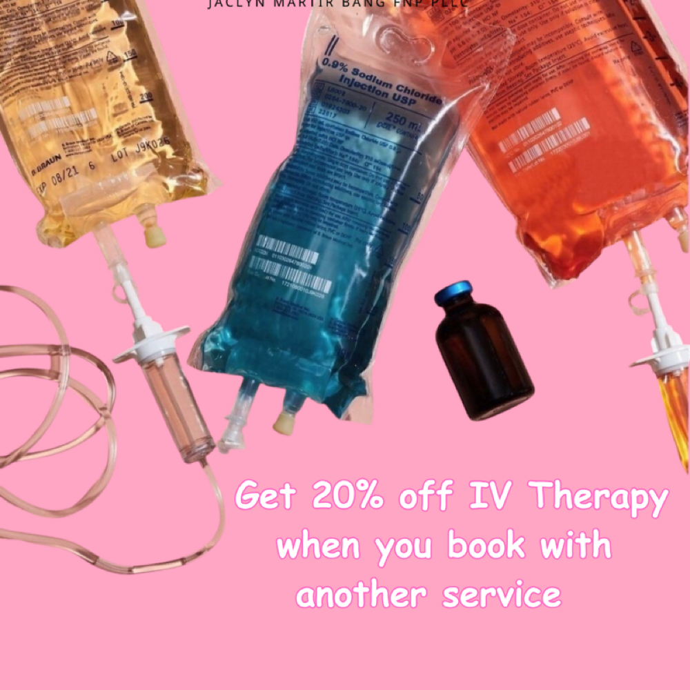 Add On IV Service at The Aesthetic Boutique in Sayville, NY