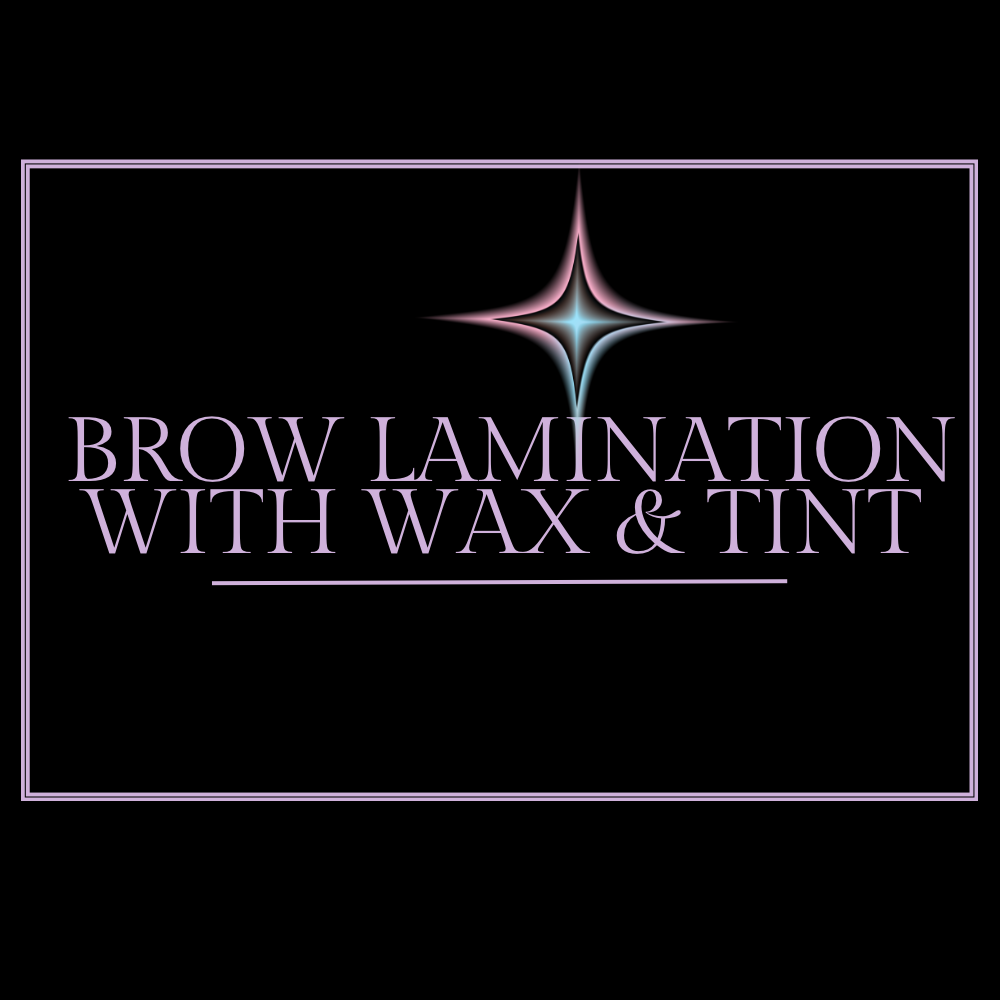 Brow lamination & tint