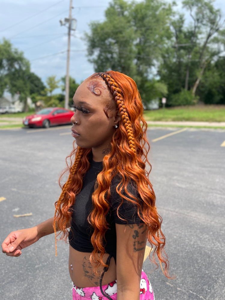 2 Braids With Sew Inn Or Quick Glue