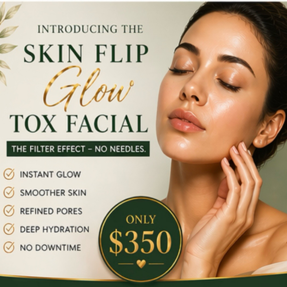Skin Flip Glow Tox Facial at Skin Flip Aesthetics by Nurse O in Woodlawn, MD