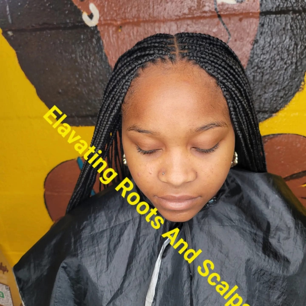 26in Mid Back Xtra Small Knotless