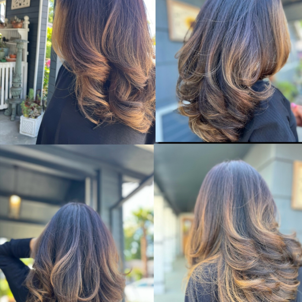 Shampoo And Blowout at Mildred’s Hair Studio in Concord, CA