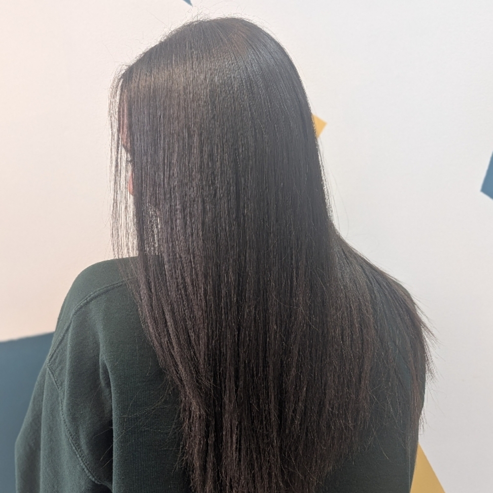 Flat Iron/Silk Press at Lofty Locs & Tresses in Tucson, AZ