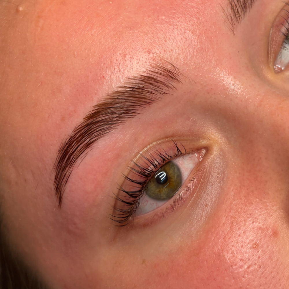 Brow Lam + Tint + Wax at Naturally Esthetics in Myrtle Beach, SC