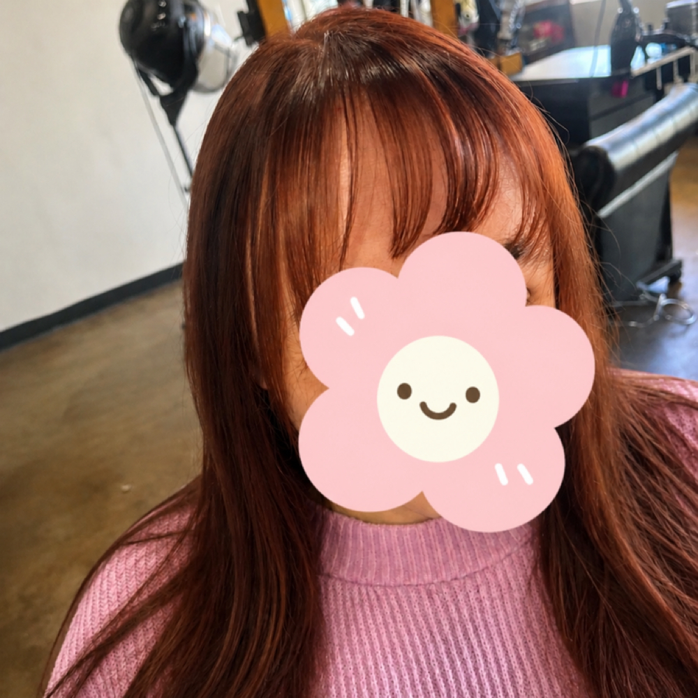 Bangs at A Honest style in Crowley, TX