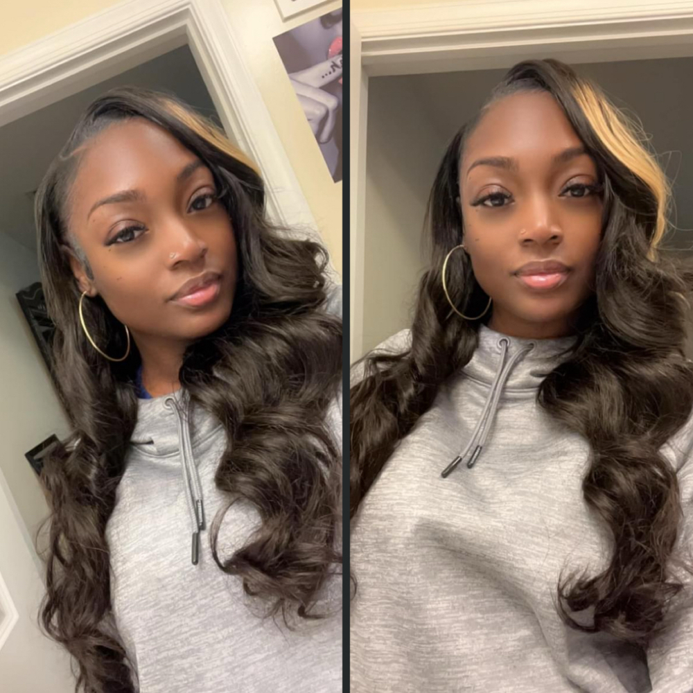 SEW IN MAINTNACE (shampoo & Recurl) at Onyx in Hampton Va, VA