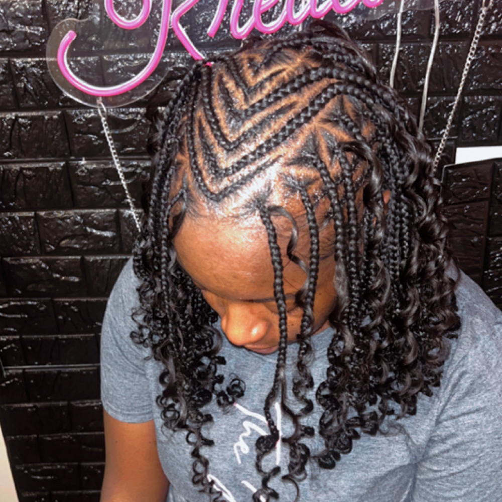 Fulani Braids 52’ at KandyKreations in Monroe, LA