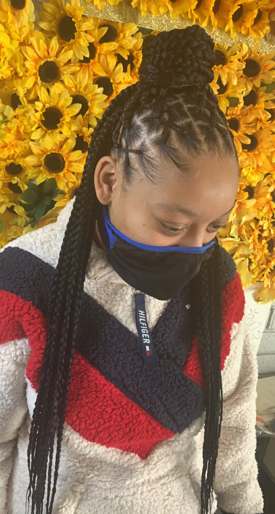RUBBERBAND CROSSOVERS W/BOXBRAIDS