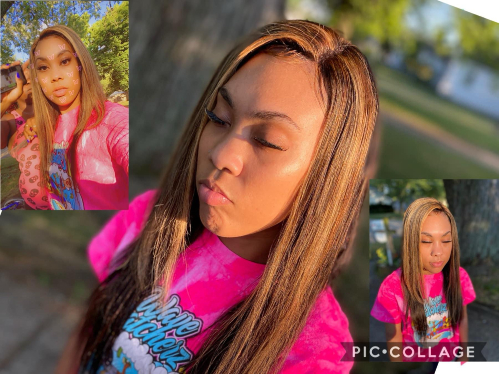 Closure Install Sew In