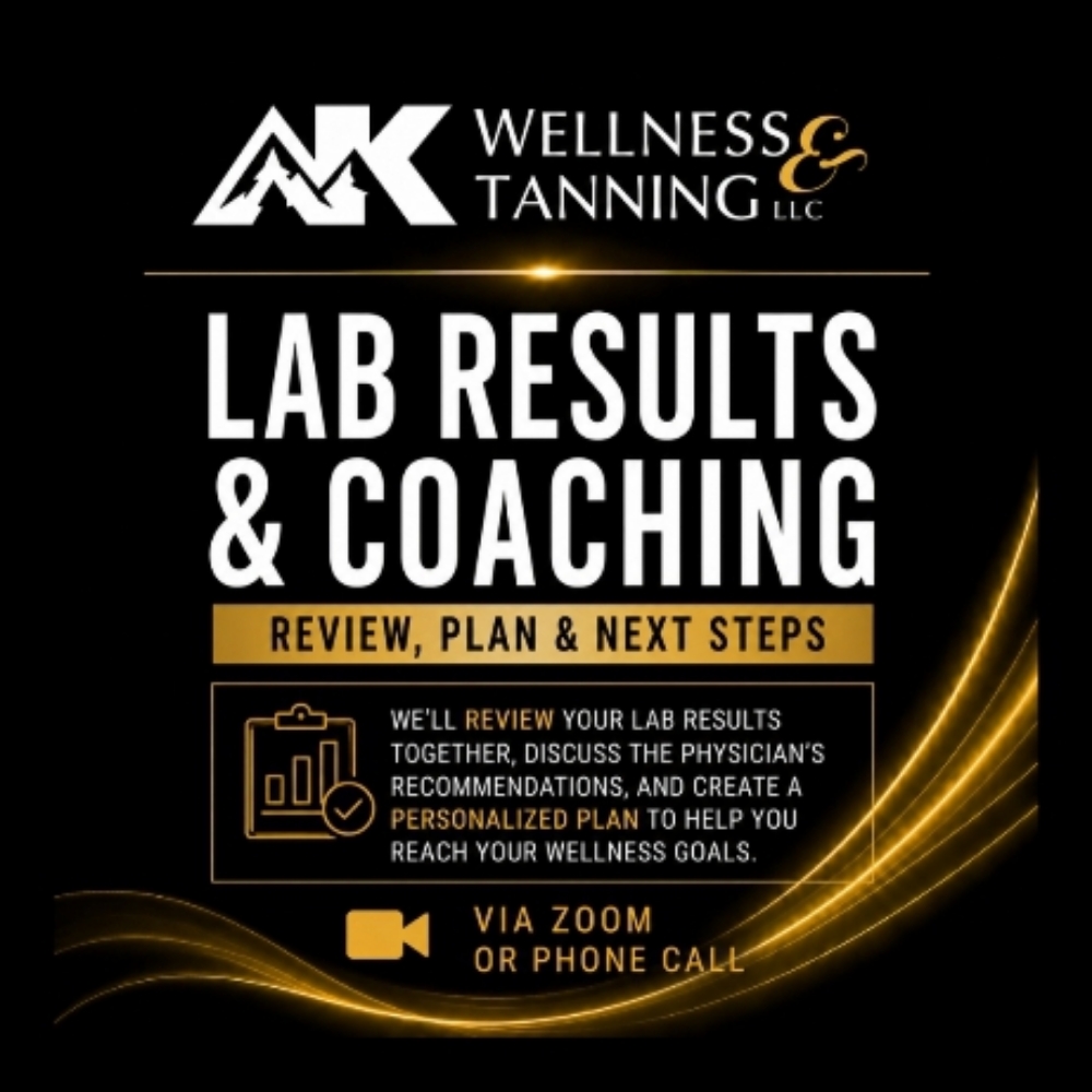 Lab Results & Coaching (Zoom) at AK Wellness & Tanning LLC in Kenai, AK