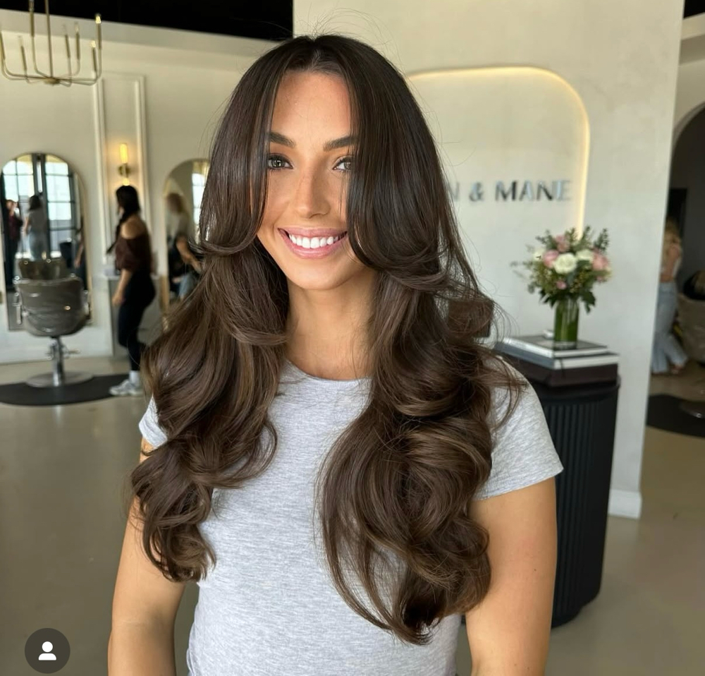 WASH + BLOWOUT at hair by delina- ST. PETE in SAINT PETERSBURG, FL