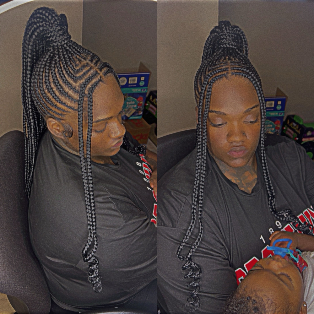 Medium Feedin Ponytail