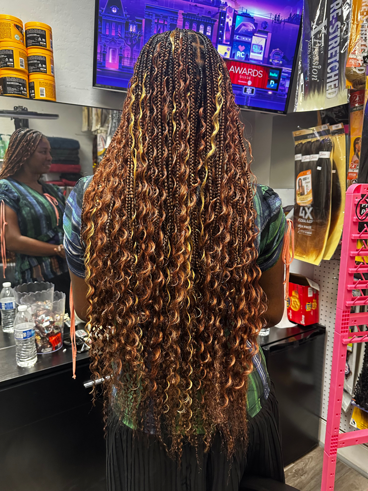 Medium Goddess Braid Mid Back