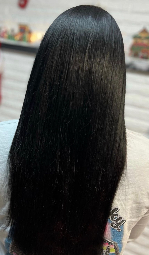 Silk Press & Conditioning Treatment