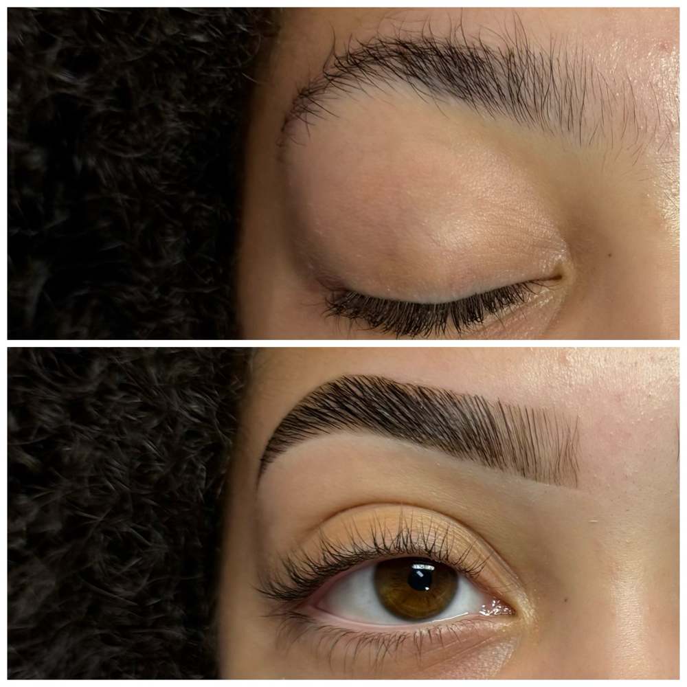 Brow lamination & Tint