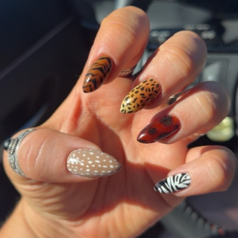 Structered Gel Overlay 5 Designs at Wild Charme in north ogden, UT