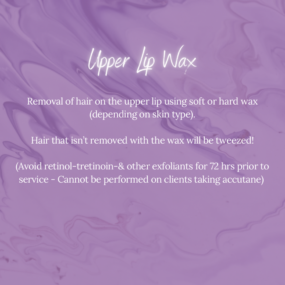 Upper Lip Wax