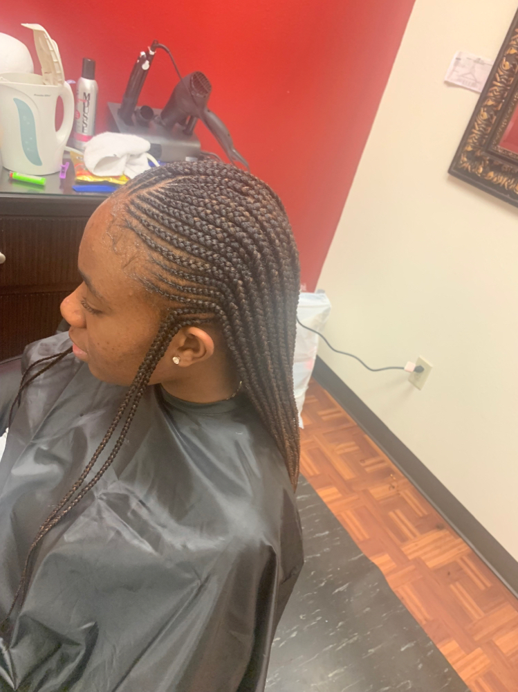 Tribal Braids/ Fulani Braids