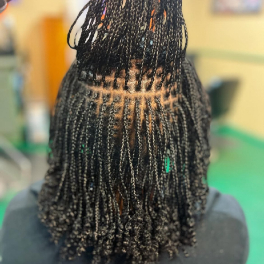 Micro Loc braid Install at Butterfly Styles | Natural Locs in Long Beach, CA