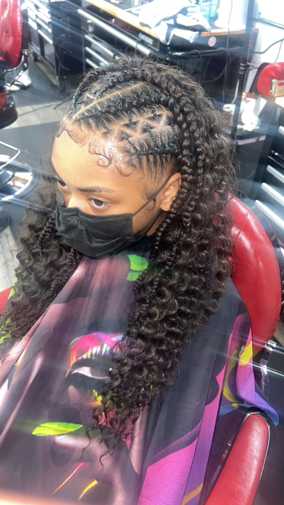 Kids Half Feed In Half Crochet