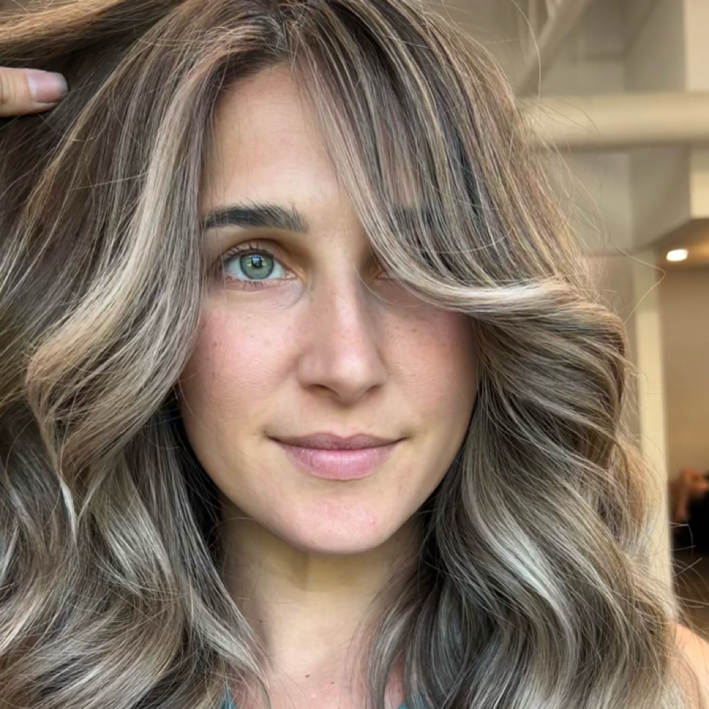 Partial Balayage + Haircut at .A. Blooming Beauty in Albany, NY