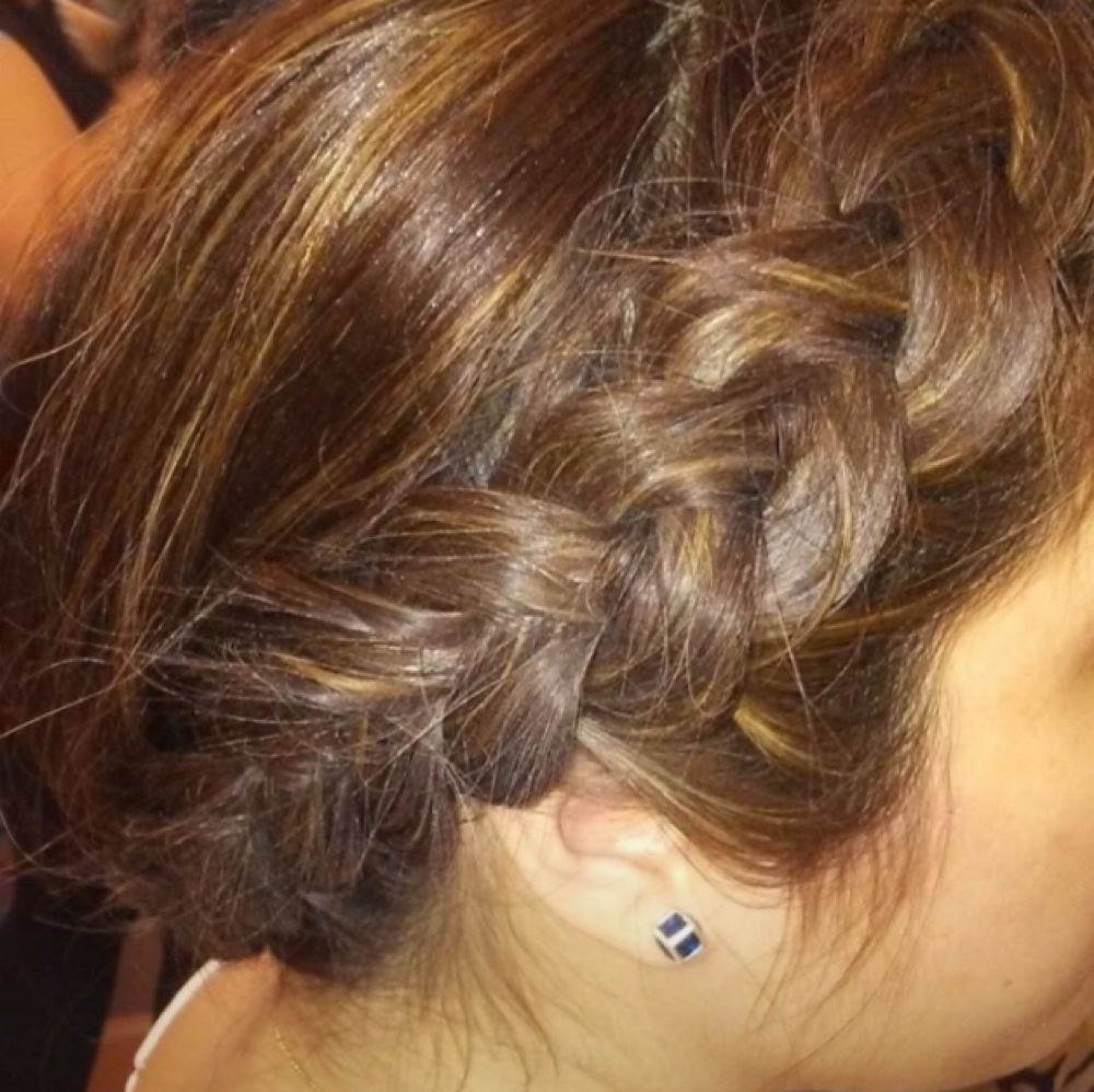 Updo $90 at Cacao Beauty in Charleston, SC