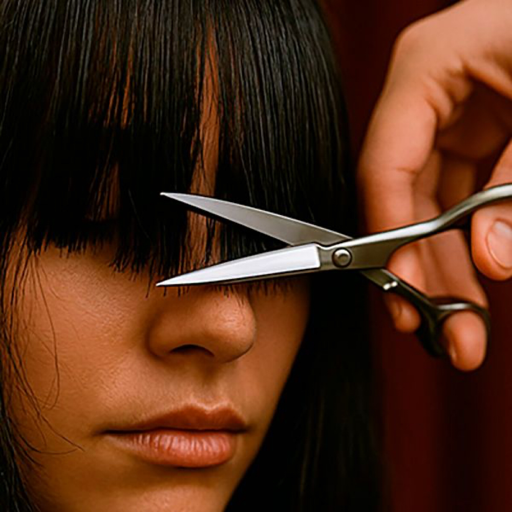 Fringe Cut at The Hive Salon Spa in Galt, CA