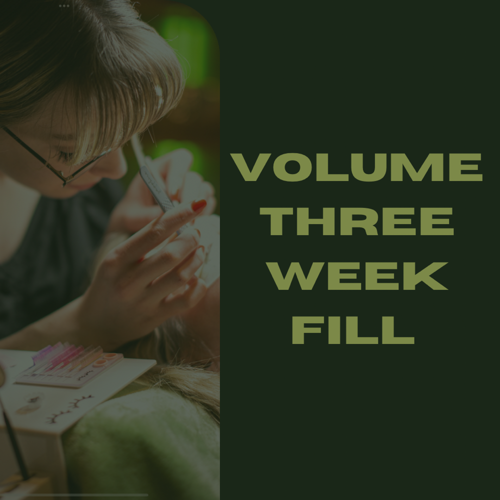 Volume 3 Week Fill