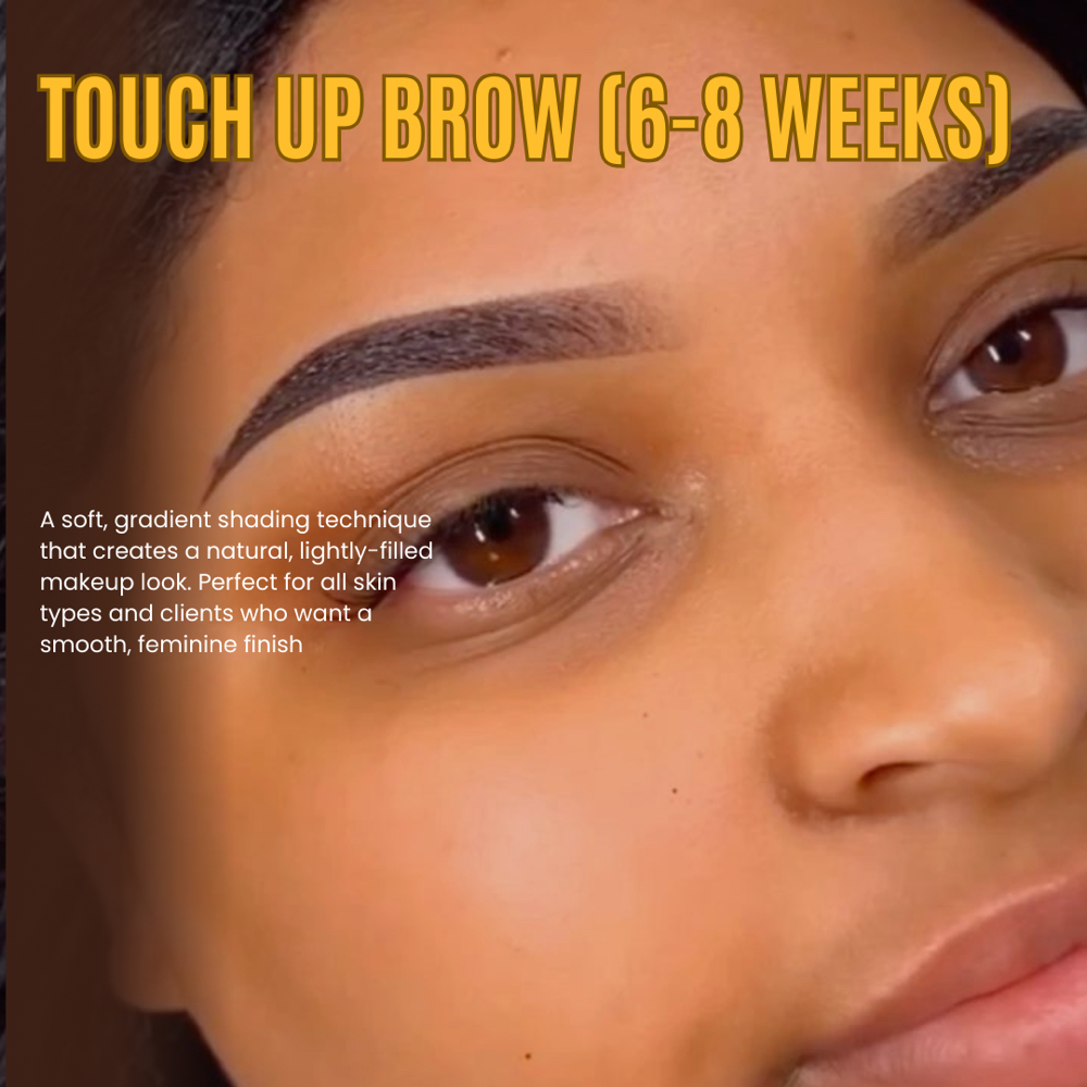 First Touch Up (6-8 Weeks) at Christina brows in Monroe, GA