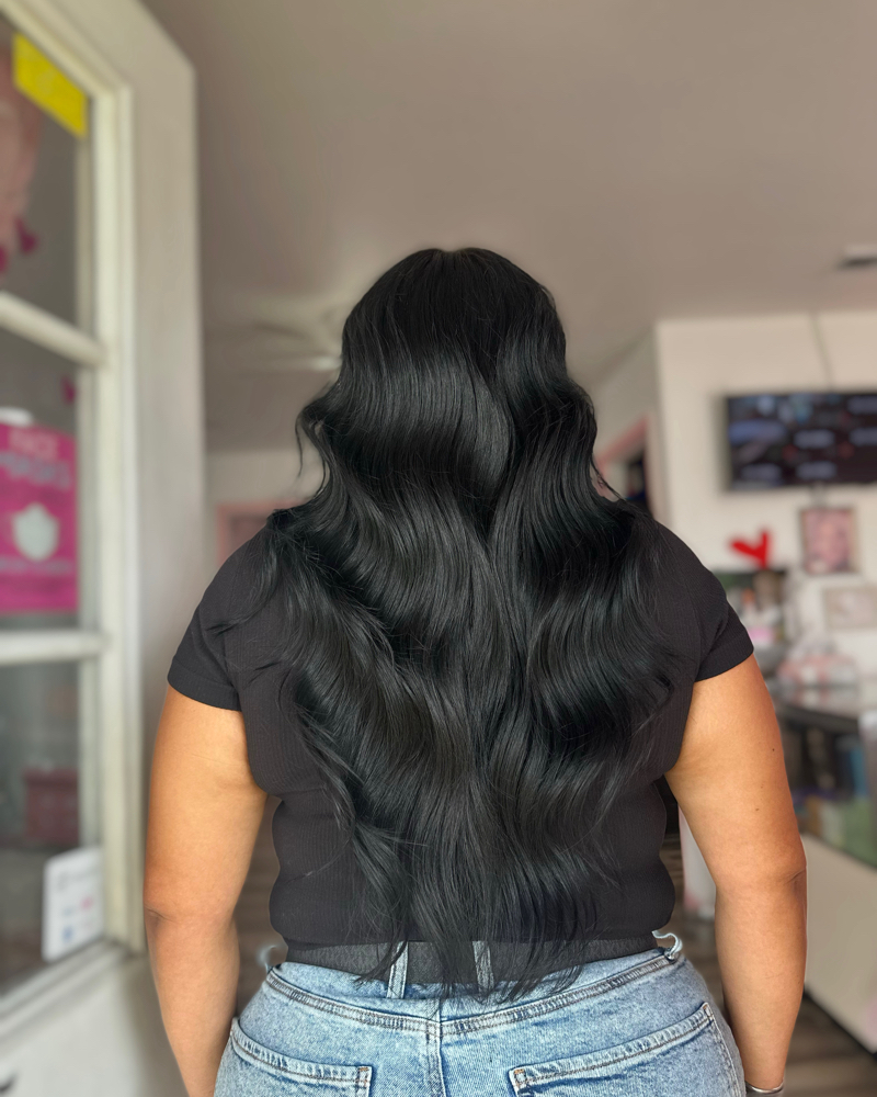 Hair Glossing