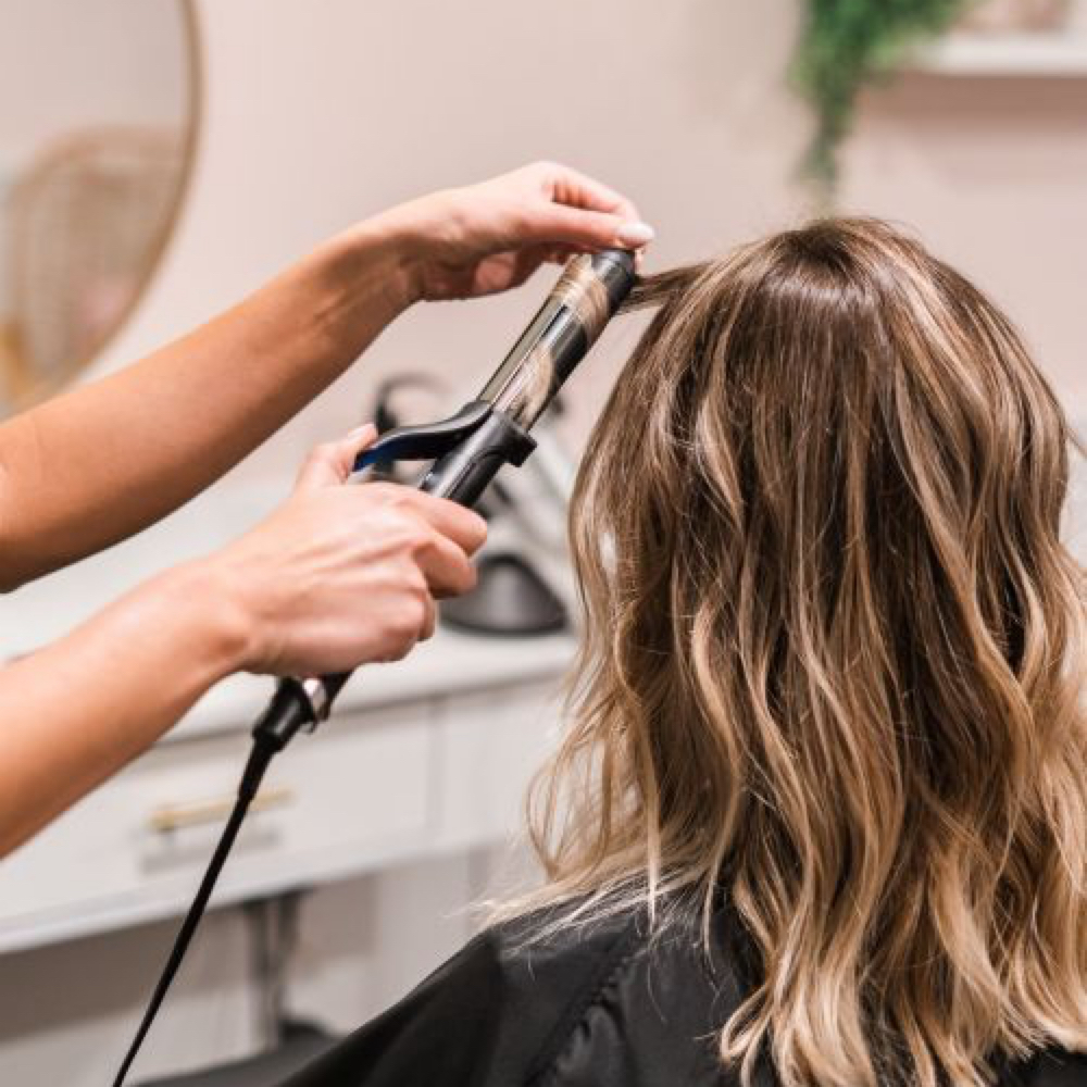 Hot Tool Style at Fades & Foils Hair Studio in Granton, WI