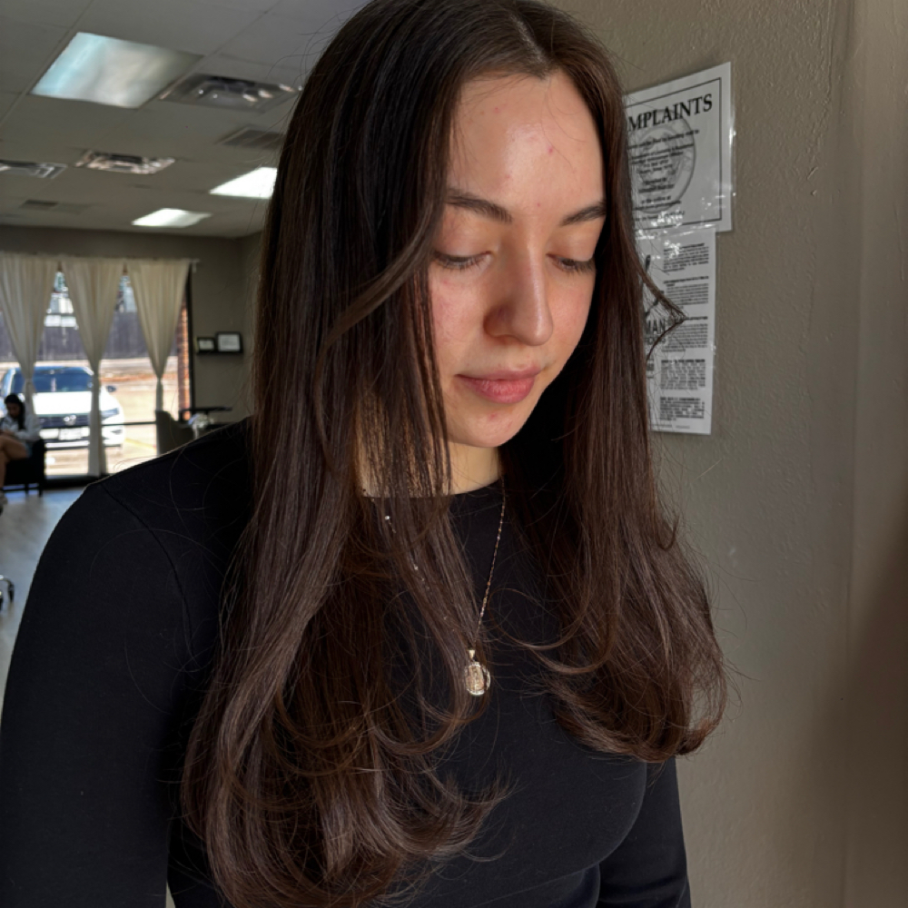 WASH AND STYLE at polished & pampered in arlington, TX