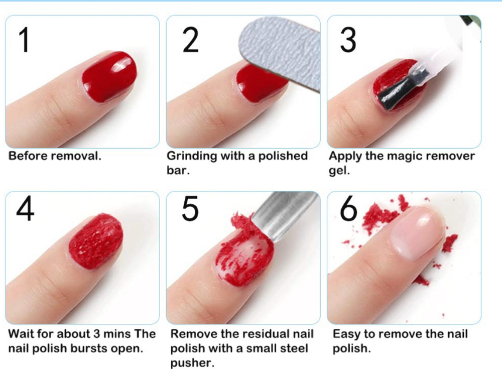 Remove Gel +manicure Regular
