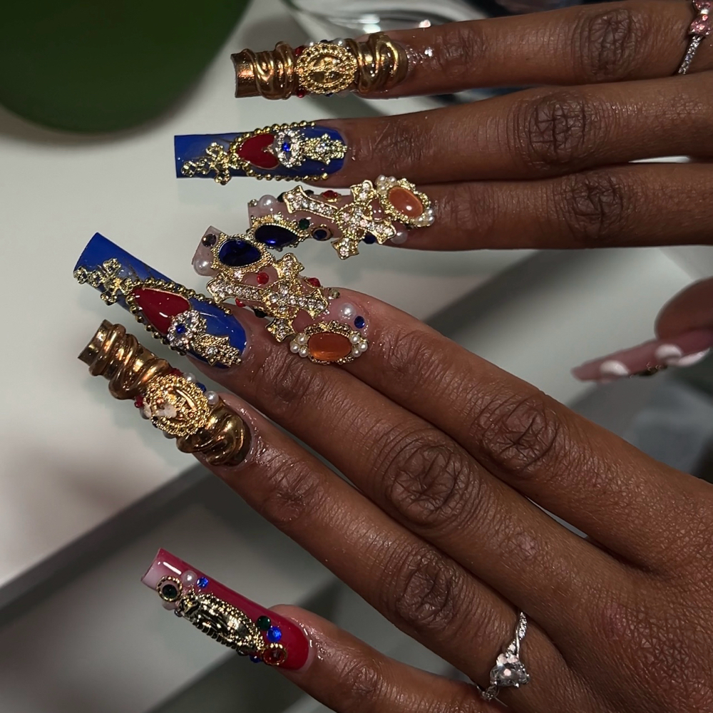 Dreamy Full Set. at DreamyNailsbyK in Fayetteville, NC