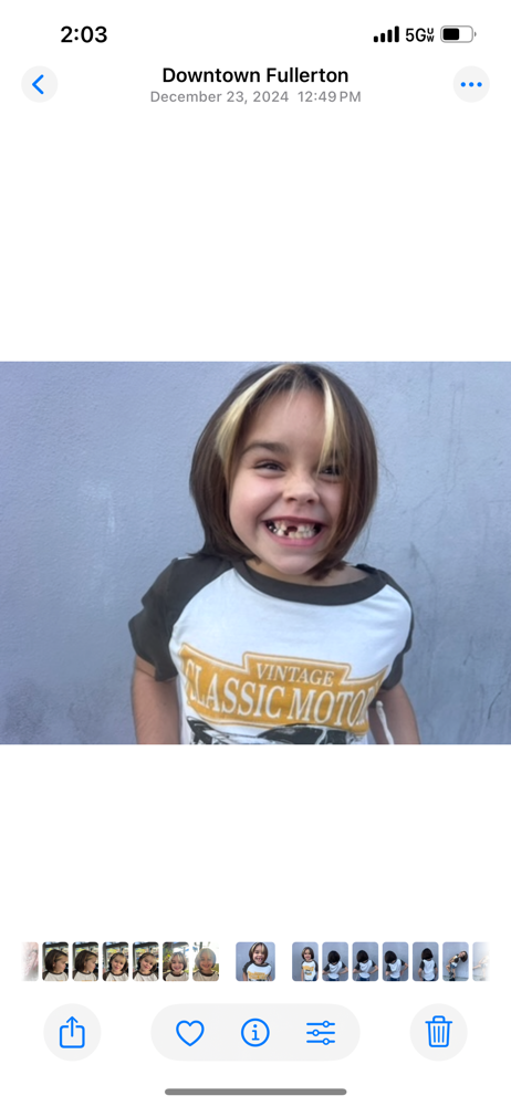 Child Cut at Hair Bestie Paige in Fullerton, CA