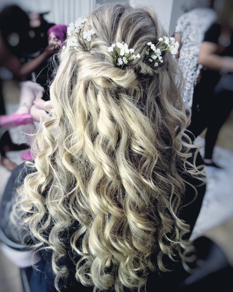 Half Up Hair Style