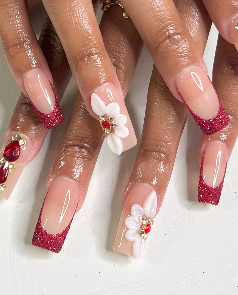 3-D Flowers (Per Finger)