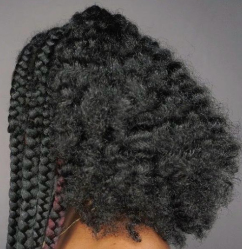Box Braid Removal