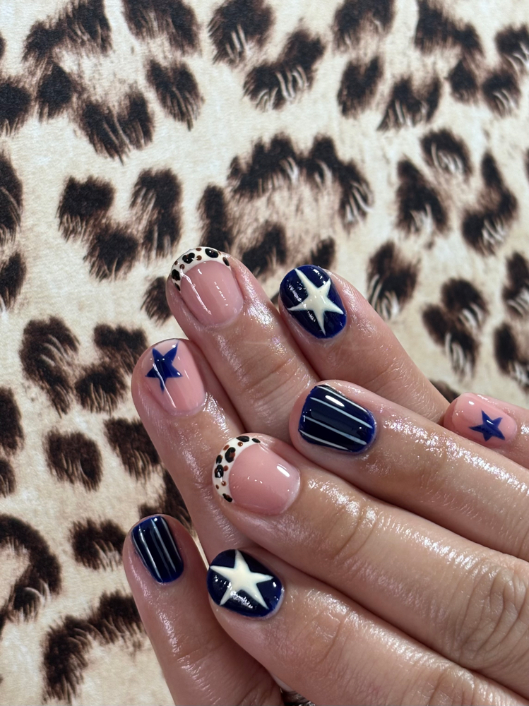 Gel Manicure at Honeymoon Nail Set in Pacoima, CA